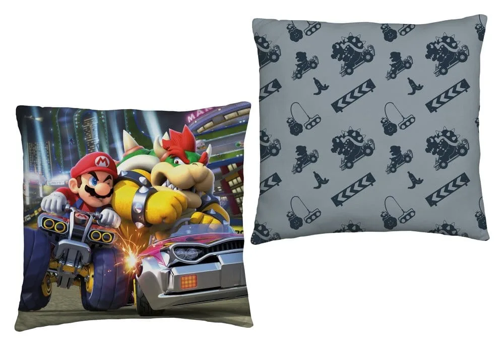 Super Mario Cushion – Polyester Velboa 40 x 40 cm