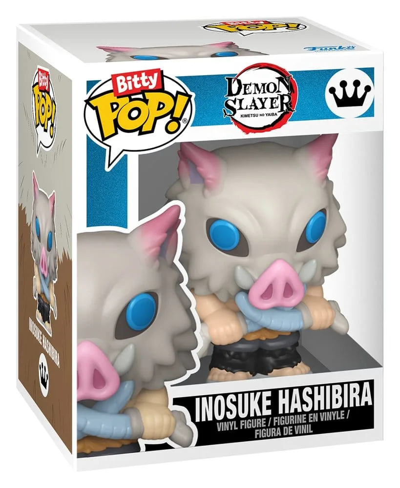 Demon Slayer Bitty Pop Figures – Inosuke and Zenitsu 2-Pack 2 cm 2