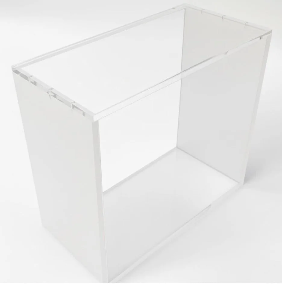 Evoretro Acrylic Display Case – White Magnetic ETB
