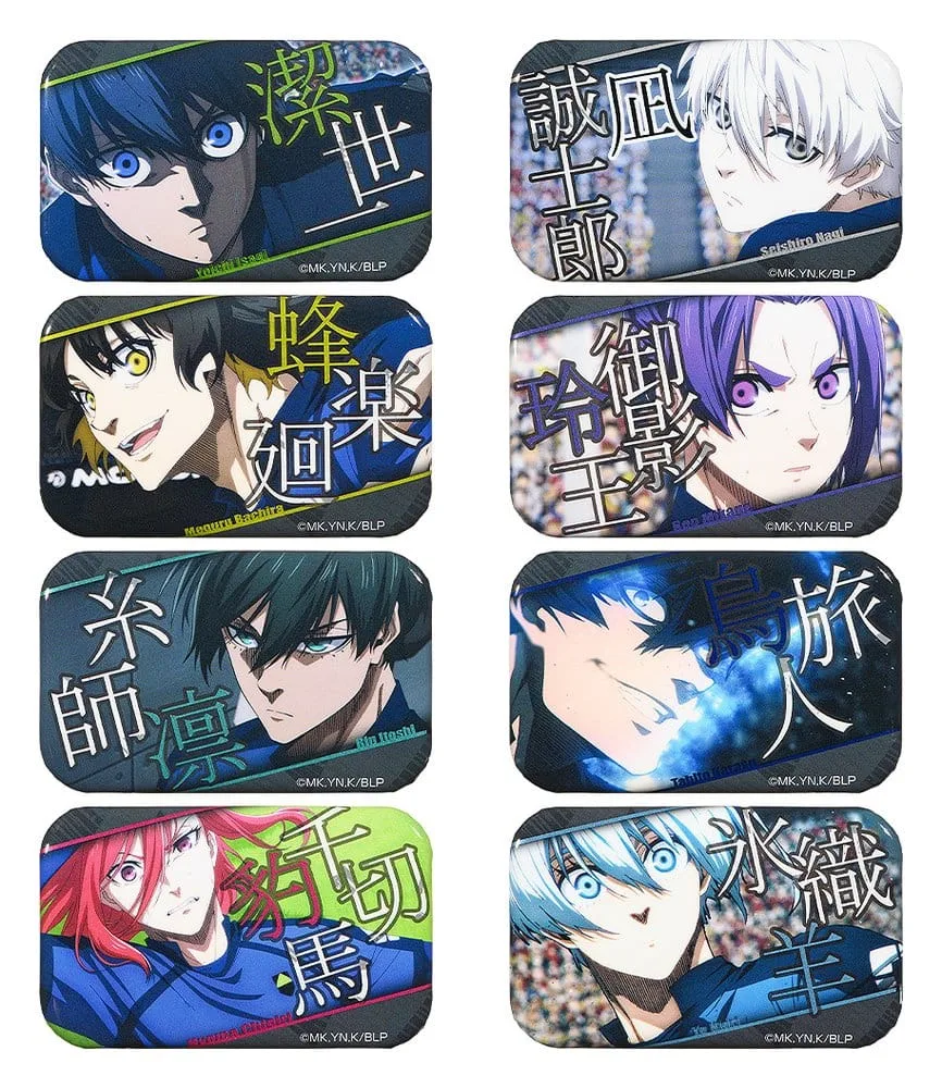 Blue Lock Pinback Buttons – Scene Blind Box Assortment of 8
