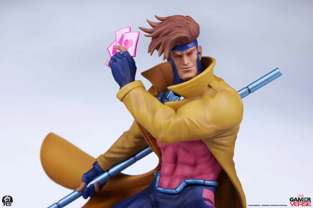 Marvel Statue – Gambit Player 2 Edition 1/10 17 cm 9