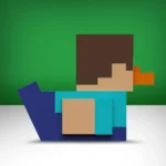 Minecraft PVC Figure – Steve Tubbz 1st Edition 10 cm 5