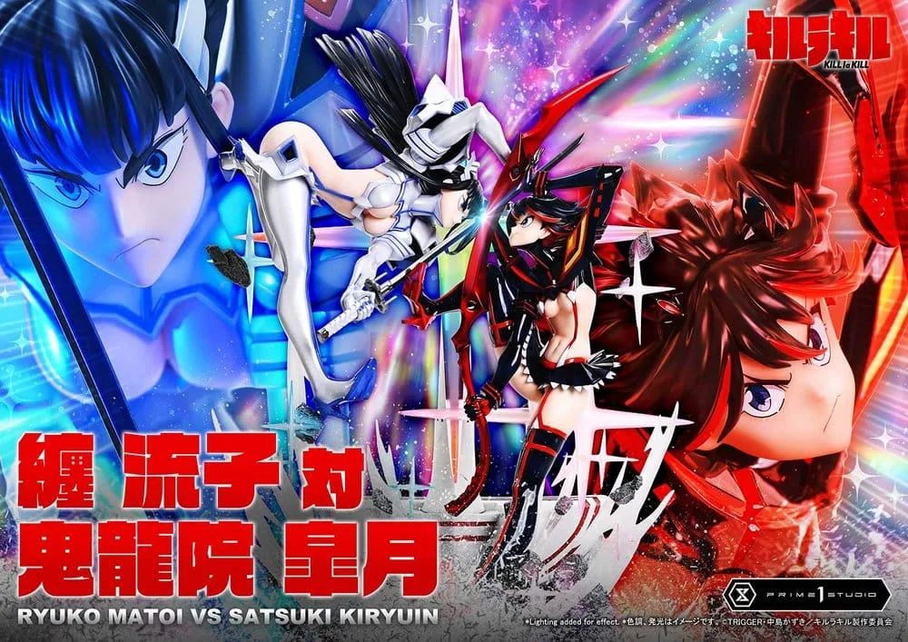 Kill la Kill Statue – Ryuko vs Satsuki Bonus Version 62 cm 2