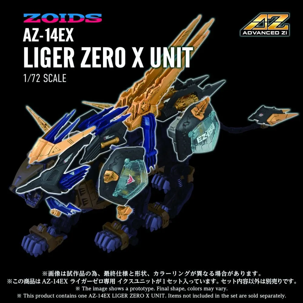 Zoids Model Kit – AZ-14EX Liger Zero X Unit 1/72 7