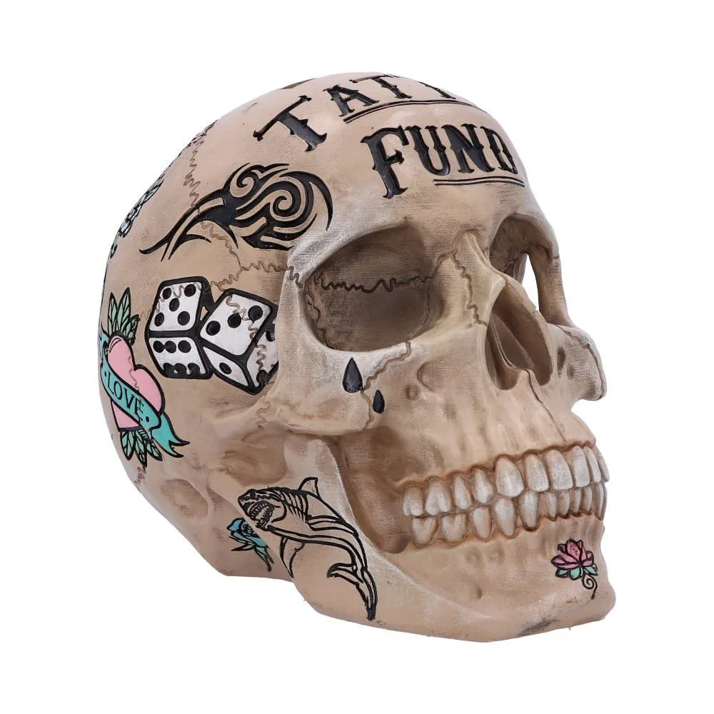 Skull Coin Bank – Tattoo Fund