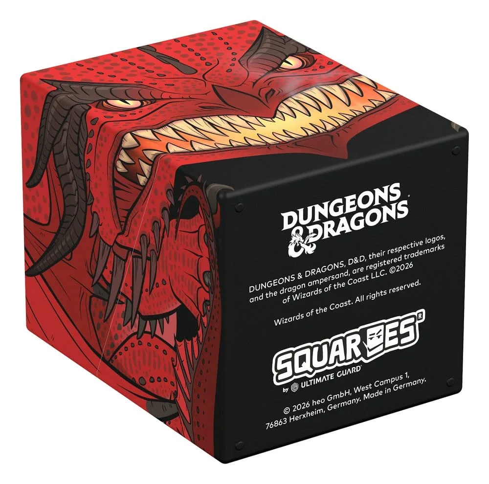 Dungeons & Dragons Deck Box – Squaroes Red Dragon DND008 7