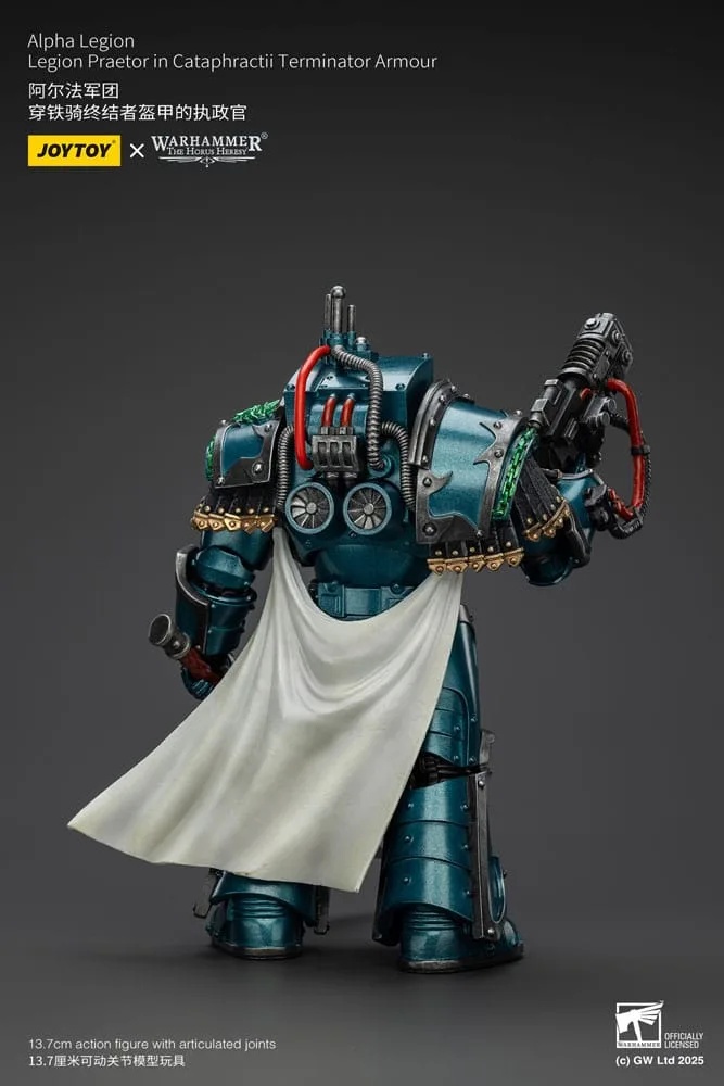 Warhammer Action Figure – Alpha Legion Praetor 18 cm 5