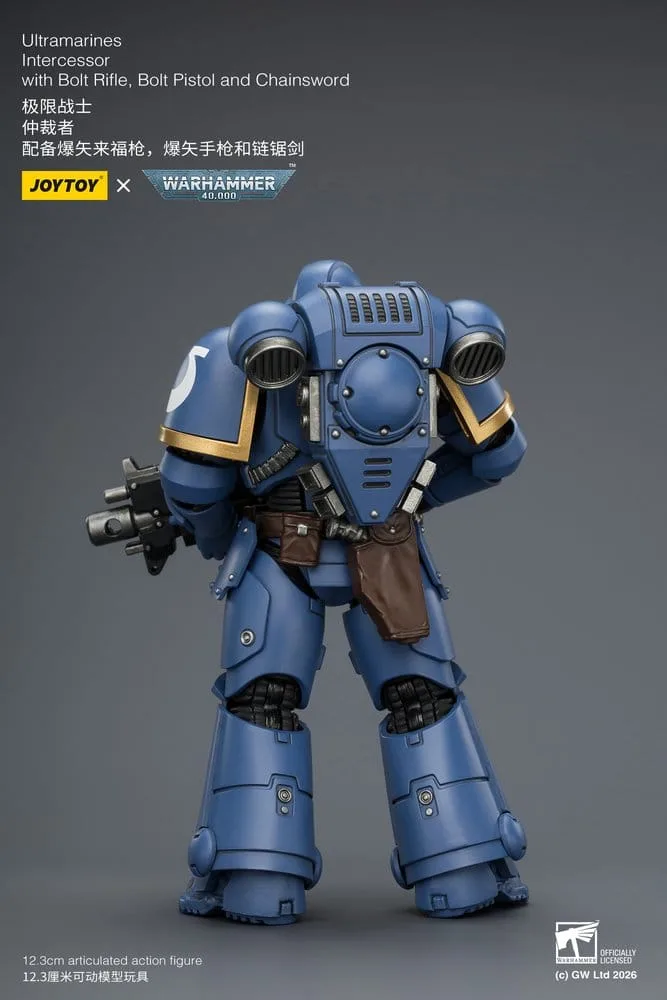 Warhammer 40,000 Action Figure – Ultramarines Intercessor 12.3 cm 12