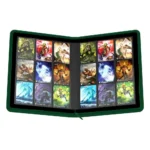 Ultimate Guard Card Binder – Green Zipfolio 360 18-Pocket Xenoskin 7