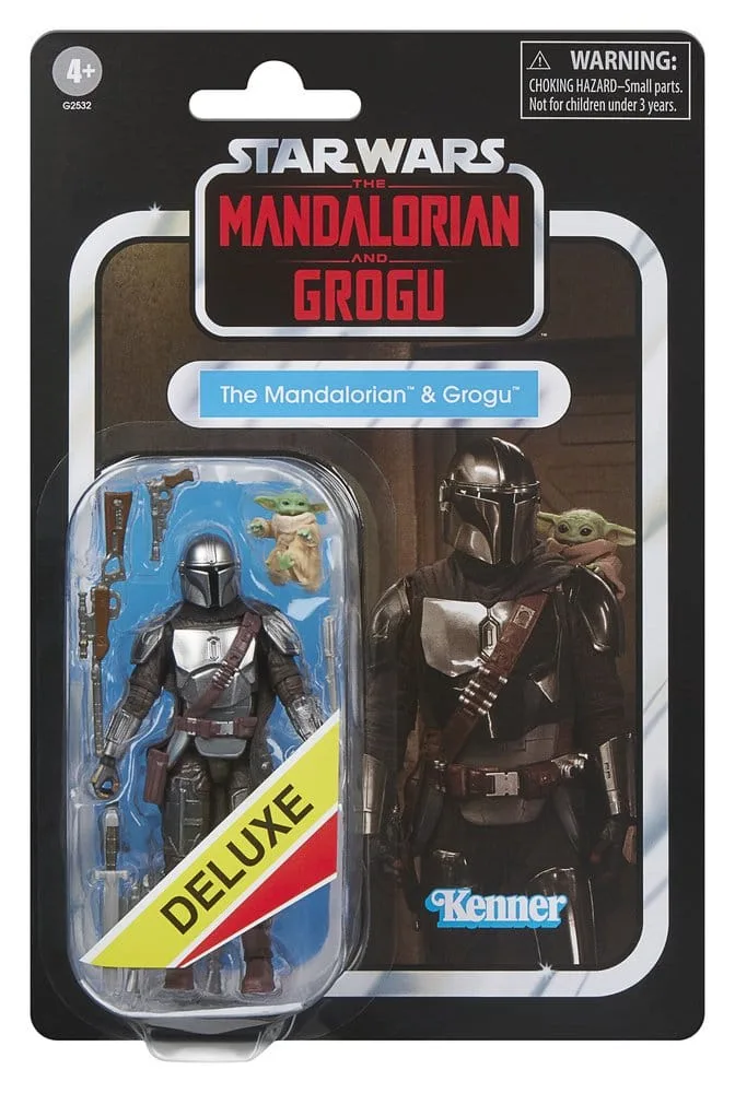 Star Wars Action Figure – The Mandalorian & Grogu Vintage 10 cm 4