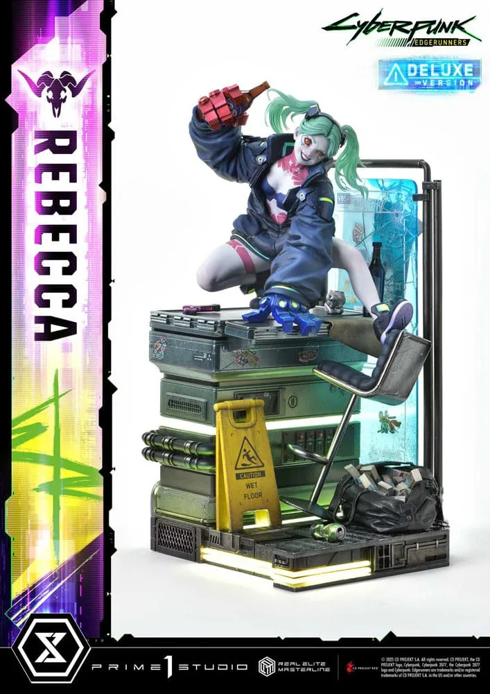 Cyberpunk Edgerunners Statue – Rebecca Deluxe 1/4 54 cm 12