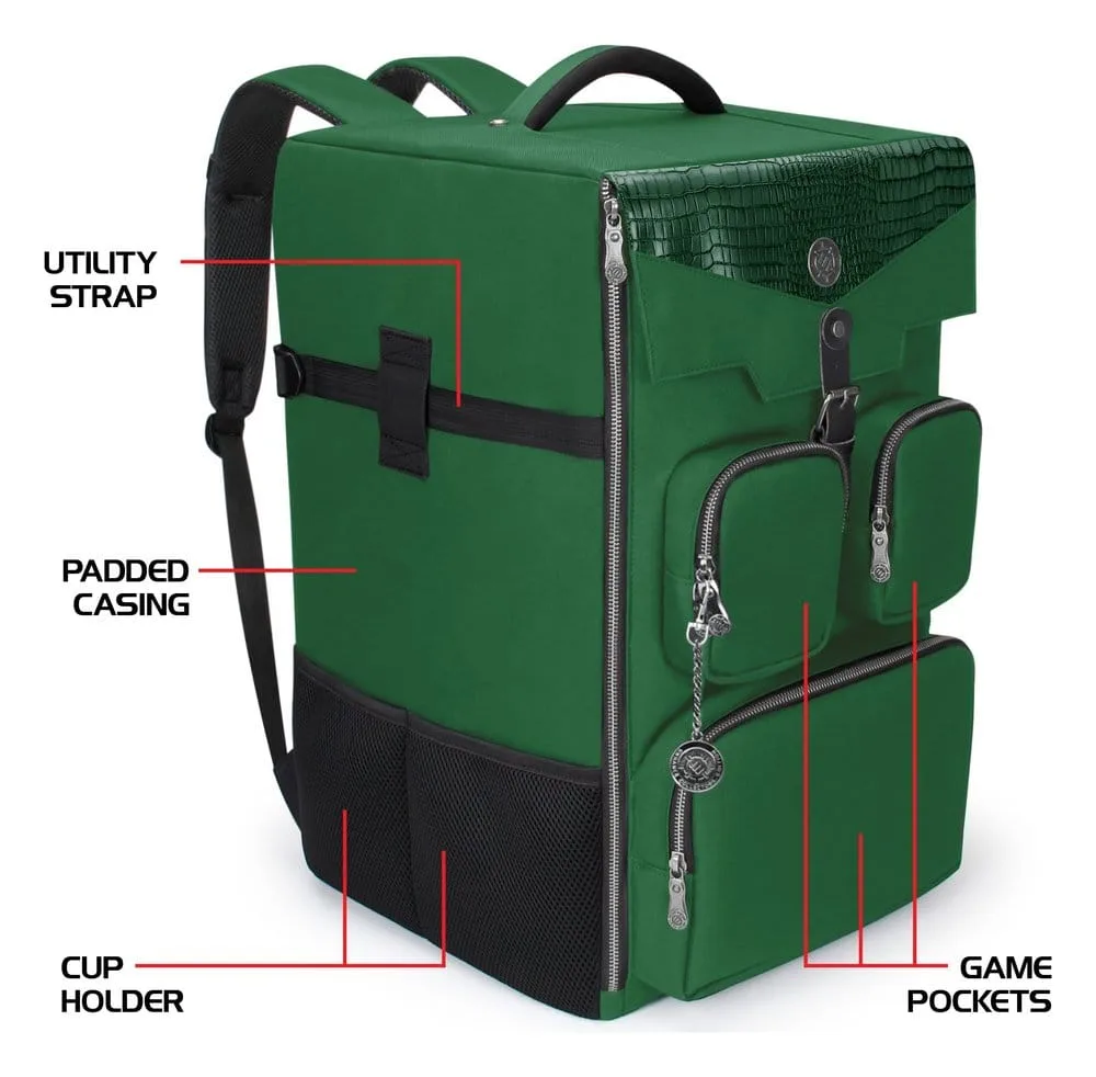 Enhance Board Game Backpack – Green Collector’s Edition 4