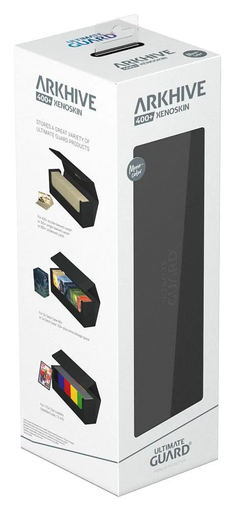 Ultimate Guard Card Storage Box – Arkhive 400+ Xenoskin Black 14