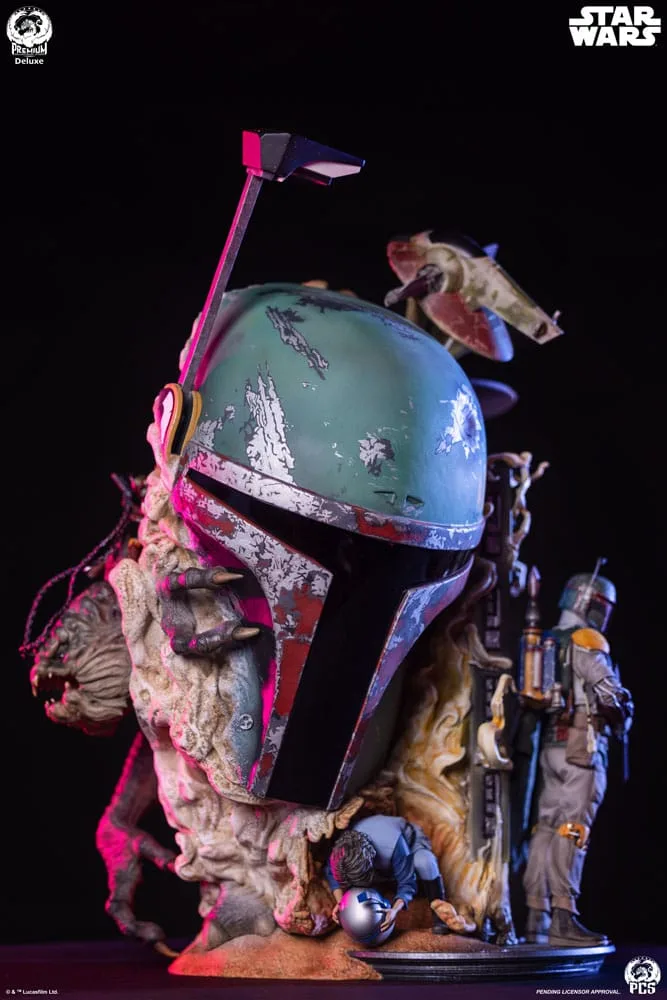 Star Wars Fine Art Bust – Boba Fett Deluxe Edition 50 cm 4