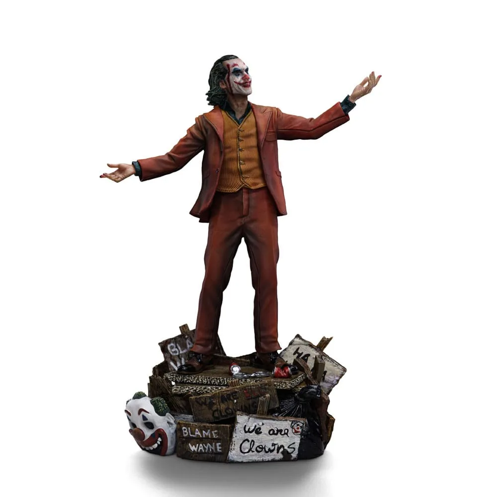 DC Comics Statue – Joker Arthur Fleck Art Scale Deluxe 1/10 19 cm 8