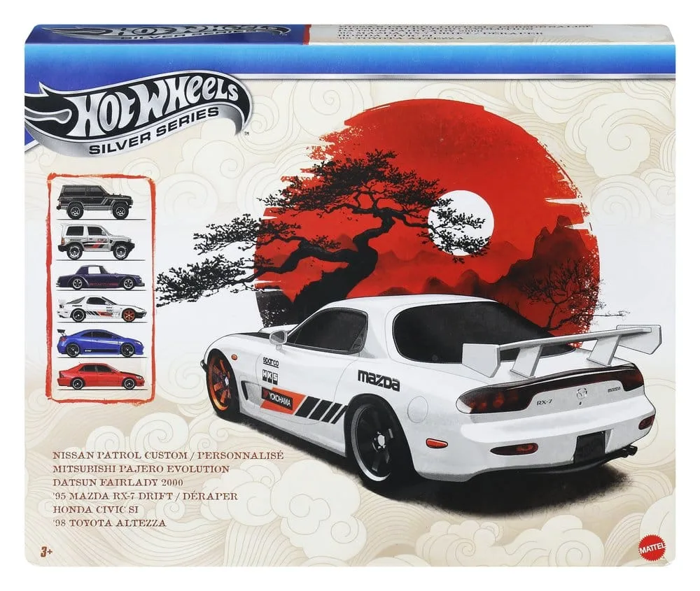 Hot Wheels Die-Cast Cars – Streets of Japan Six-Pack 1:64 4