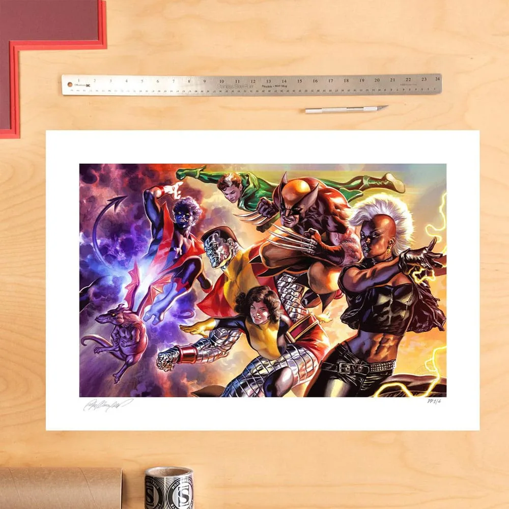 Marvel X-Men Art Print – Felipe Massafera Unframed 46 x 66 cm 2