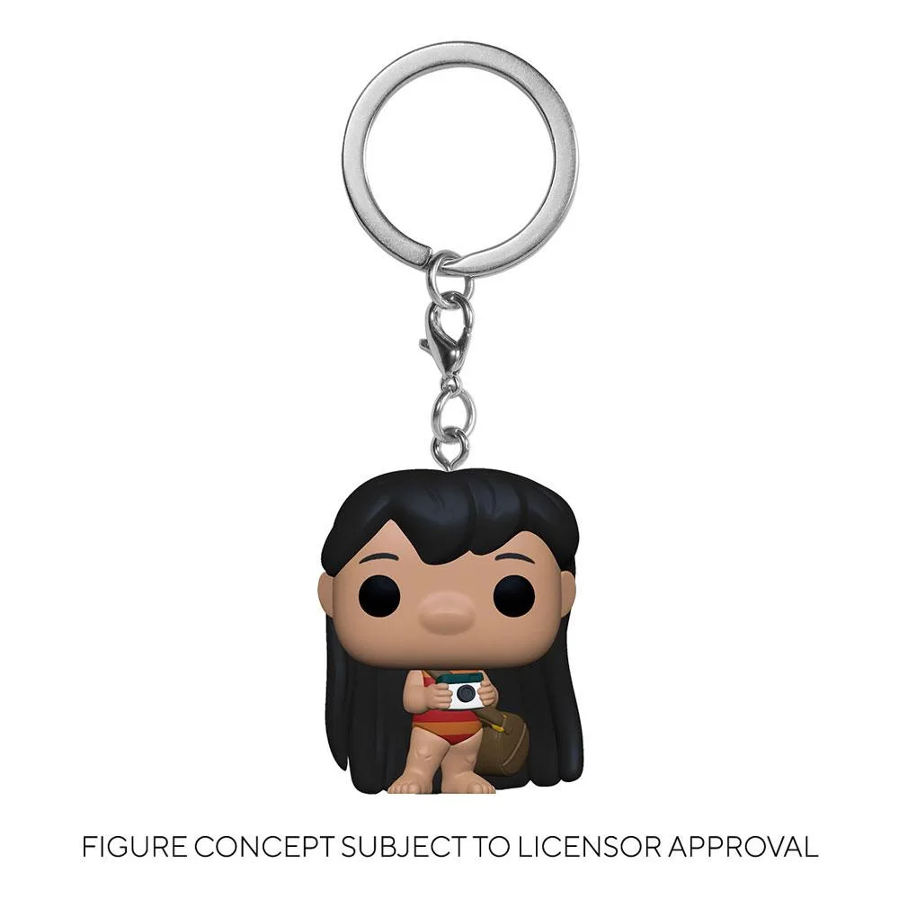 Lilo & Stitch Keychains – Lilo with Camera 12-Pack 4 cm