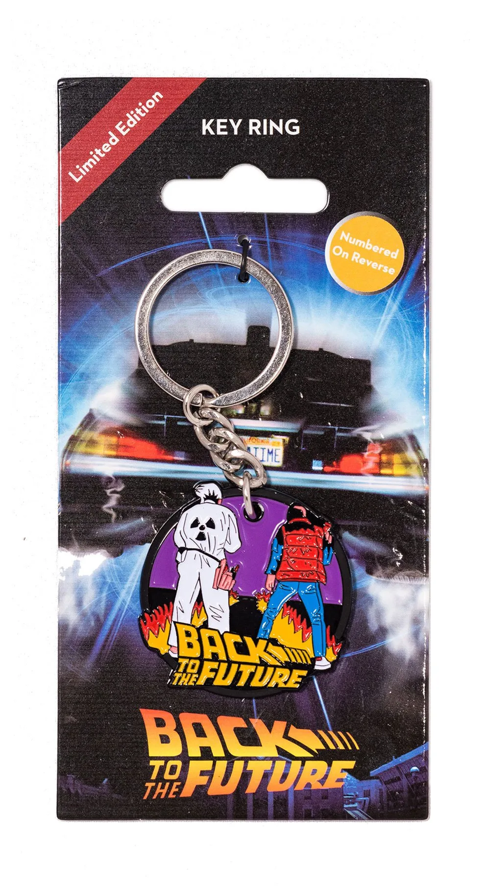 Back to the Future Keychain – Marty and Doc Limited Edition