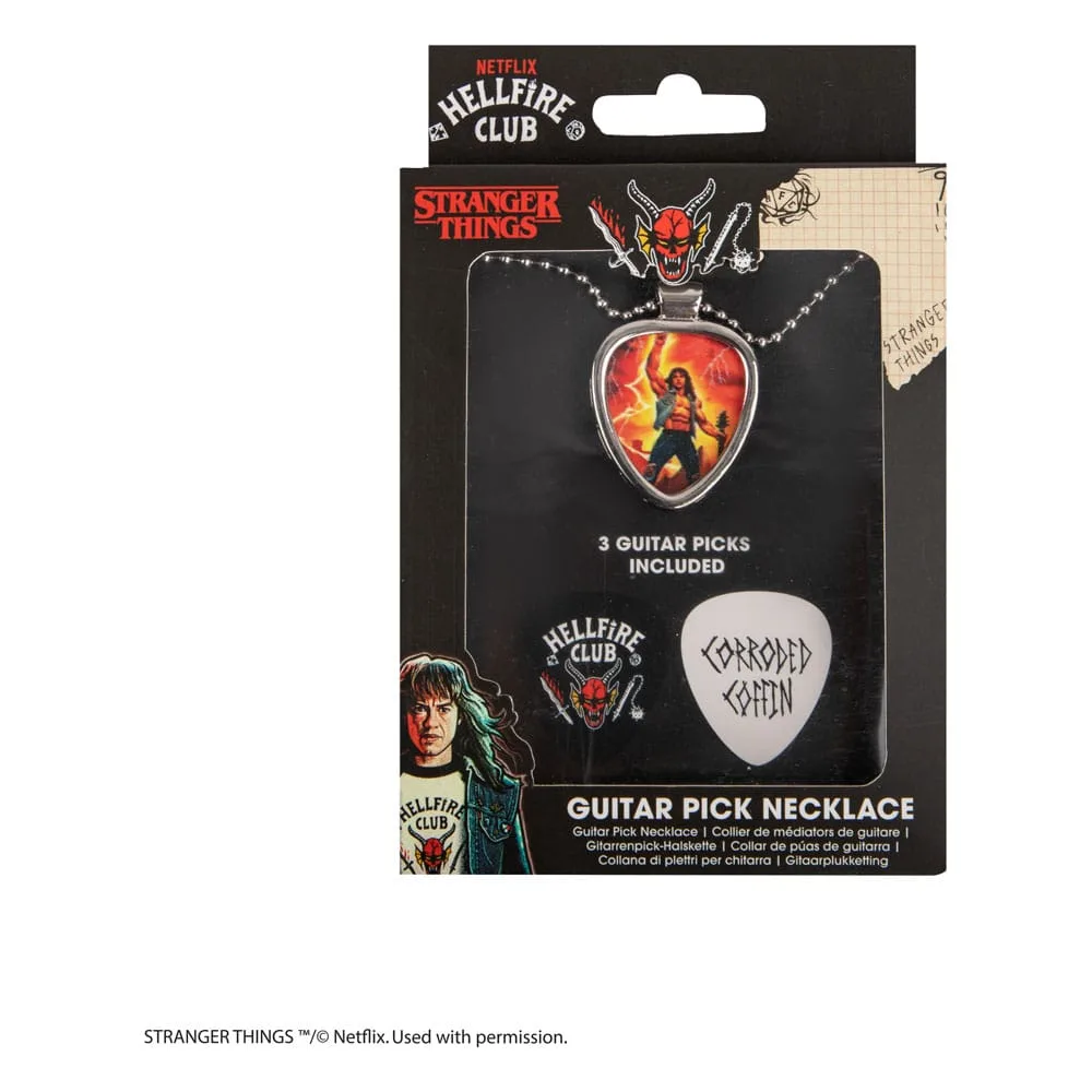 Stranger Things Necklace – Eddie Munson Guitar Pick 2