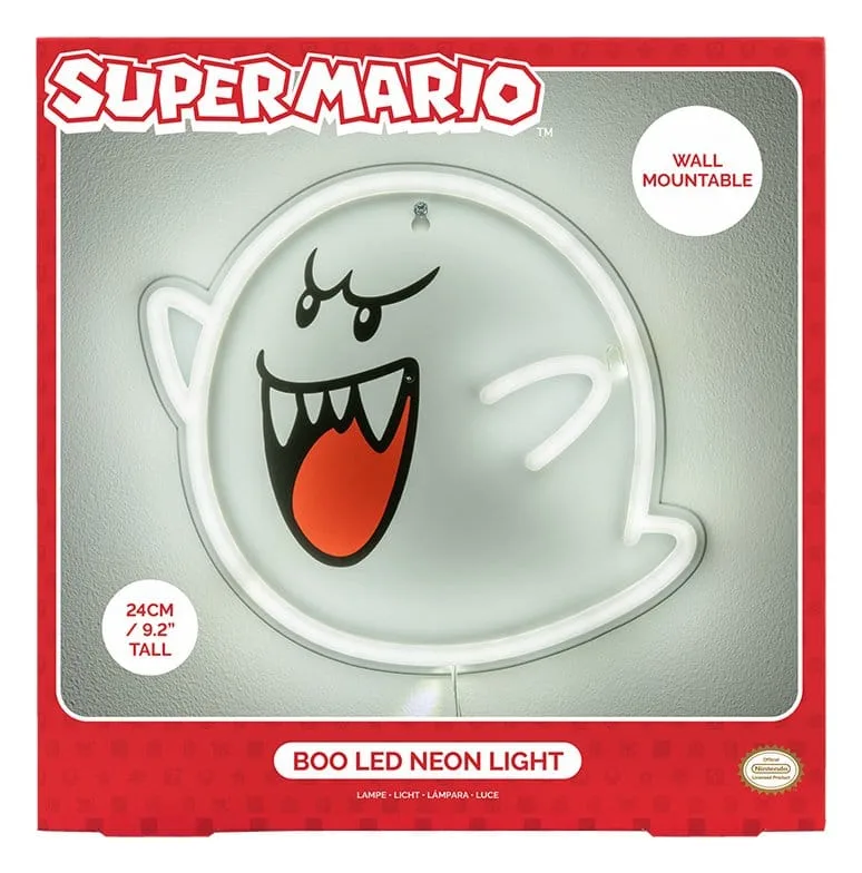 Super Mario LED Neon Wall Lamp – Boo 23 x 23 cm 3