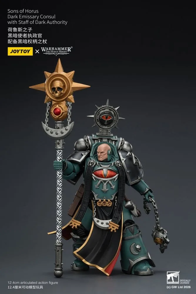 Warhammer Action Figure – Sons of Horus Dark Emissary Consul 12.4 cm 5