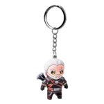The Witcher III Wild Hunt Vinyl Keychain – Geralt of Rivia 1