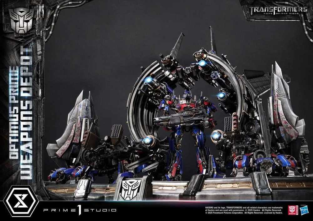 Transformers Statue – Optimus Prime Weapons Depot Bonus Version 7