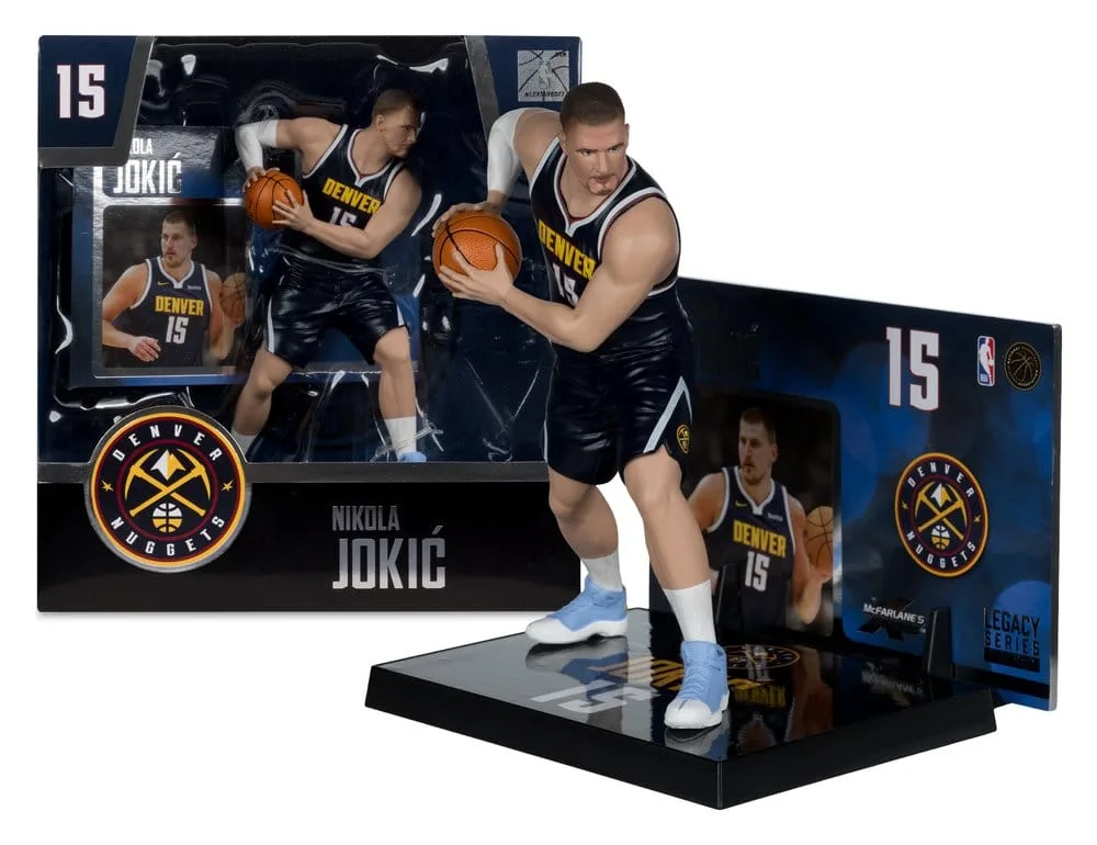 NBA Posed Figure – SportsPicks Nikola Jokic Denver Nuggets 16 cm 2