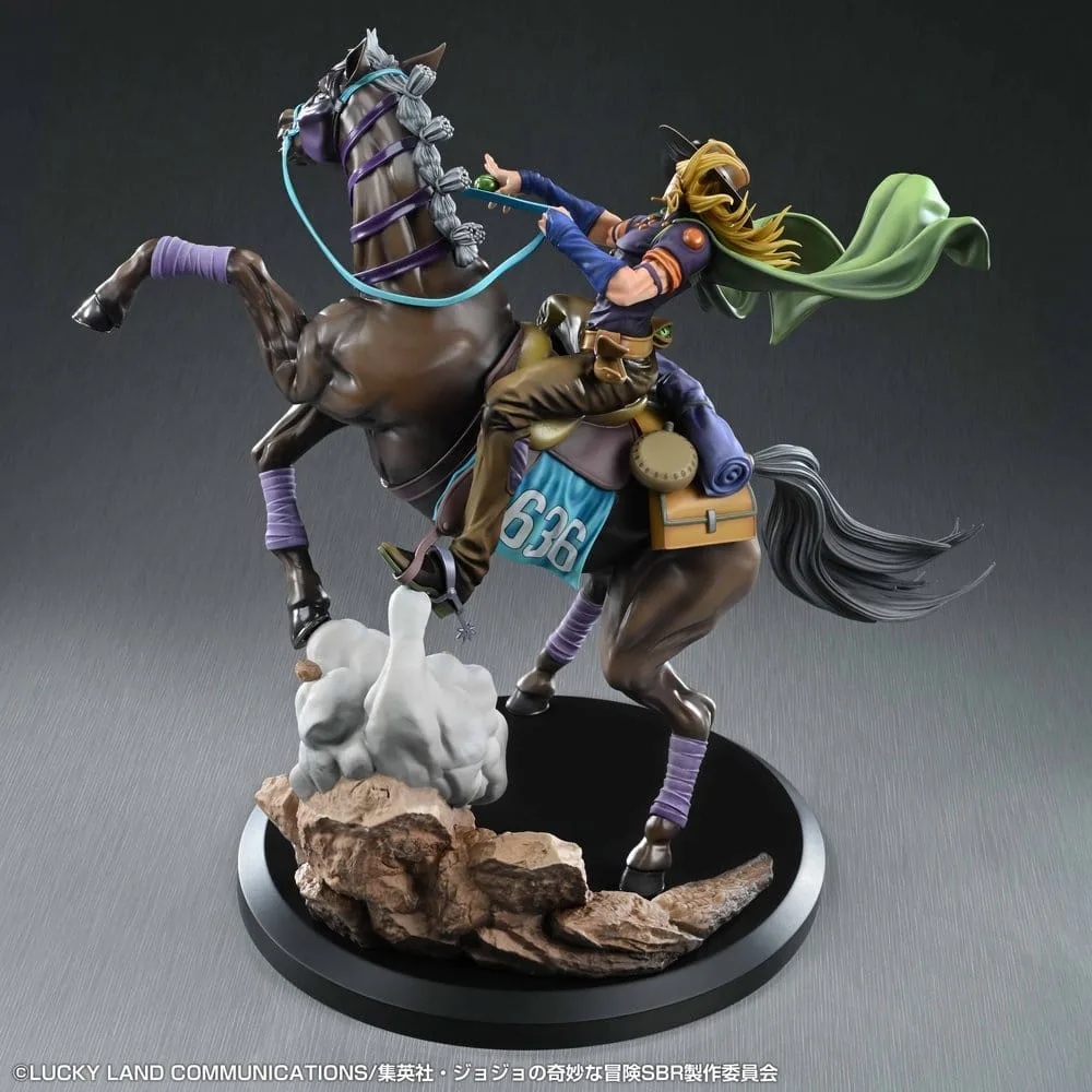 JoJo’s Steel Ball Run Figure – Gyro Zeppeli and Valkyrie 31 cm 11
