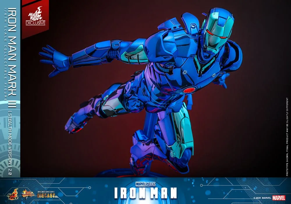 Iron Man Action Figure – Mark III Stealth Mode 2.0 33 cm 14