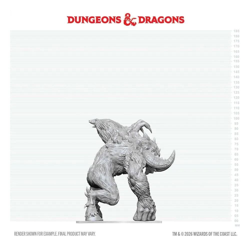 Dungeons & Dragons Onbeschilderde Miniatuur – Goristro 15 cm 2