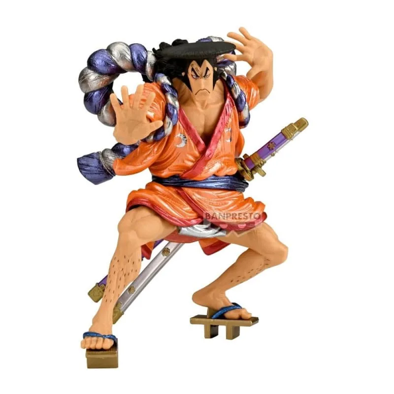 One Piece PVC Statue – Kouzuki Oden King of Artist 17 cm
