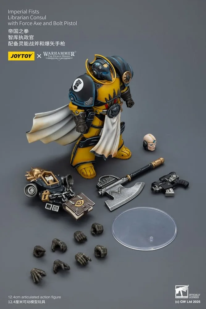 Warhammer Action Figure – Imperial Fists Librarian Consul 12 cm 11