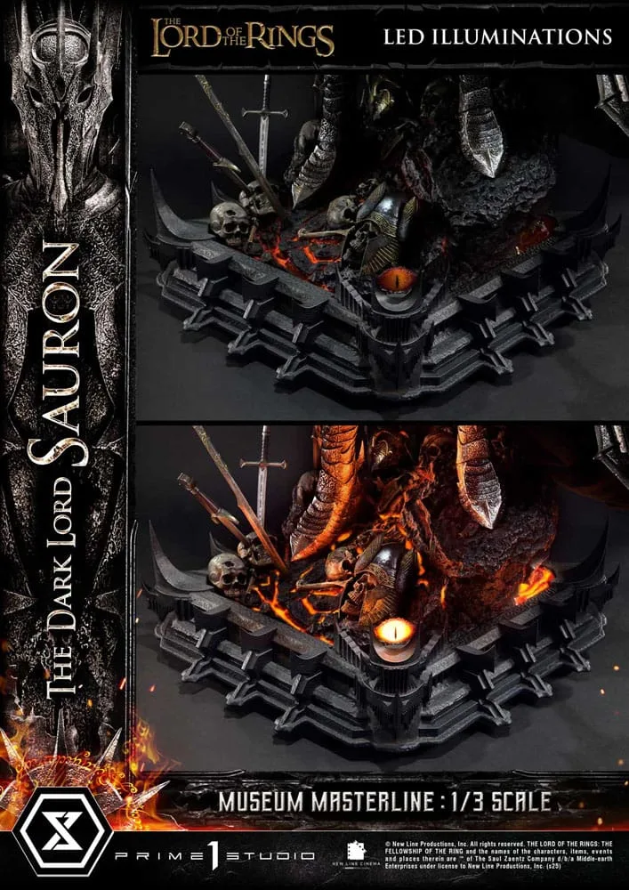 Lord of the Rings Statue – Sauron Bonus Version 1/3 Scale 117 cm 11
