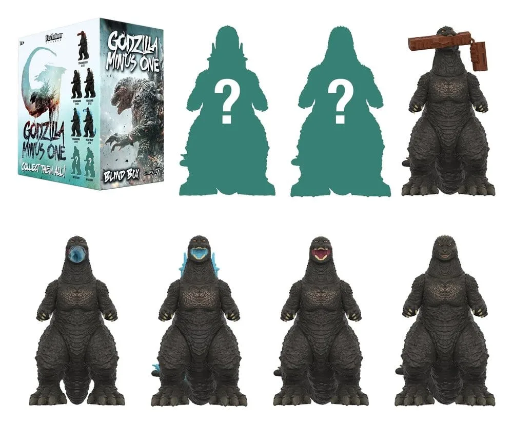 Godzilla Minus One Action Figures – Wave 8 Blind Box Display of 12 2
