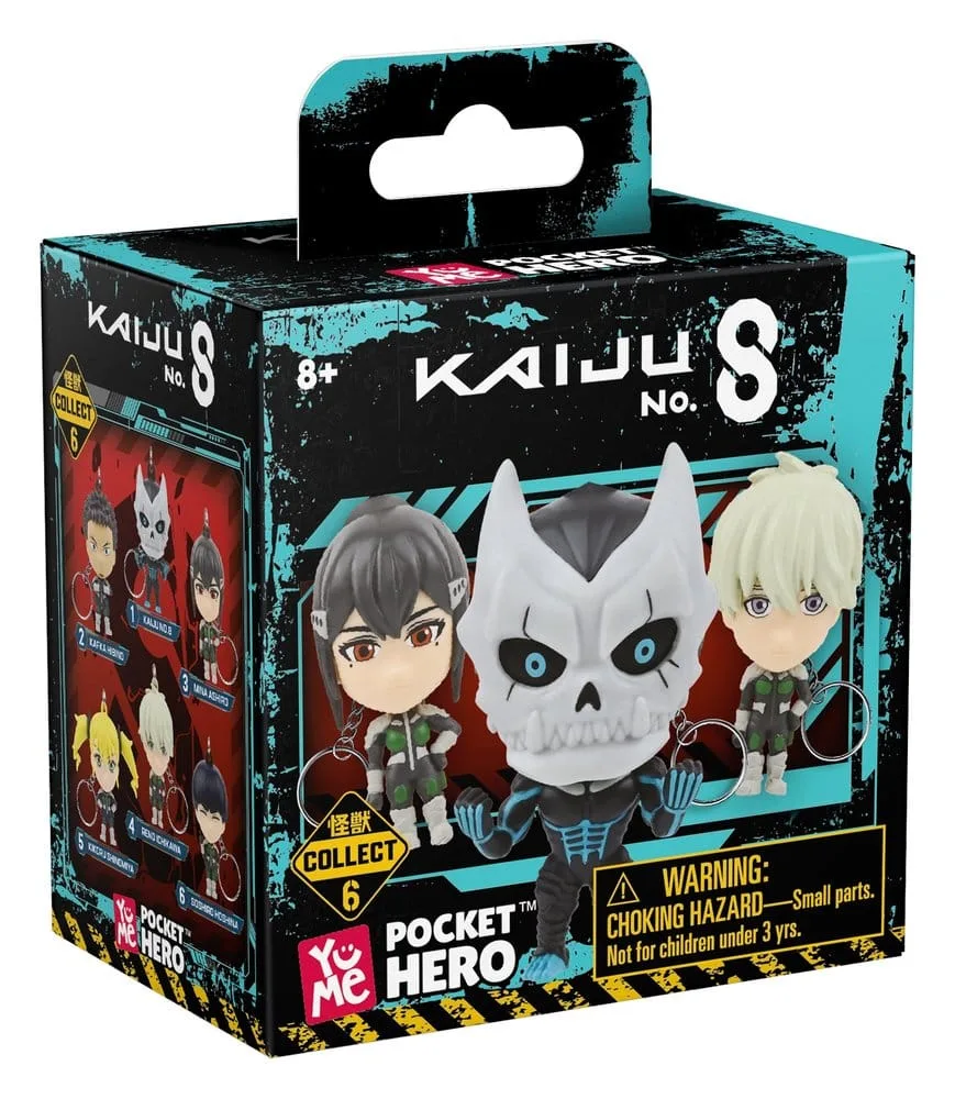 Kaiju No. 8 Keychain Display – Pocket Hero Series 1 12 Blind Boxes 3