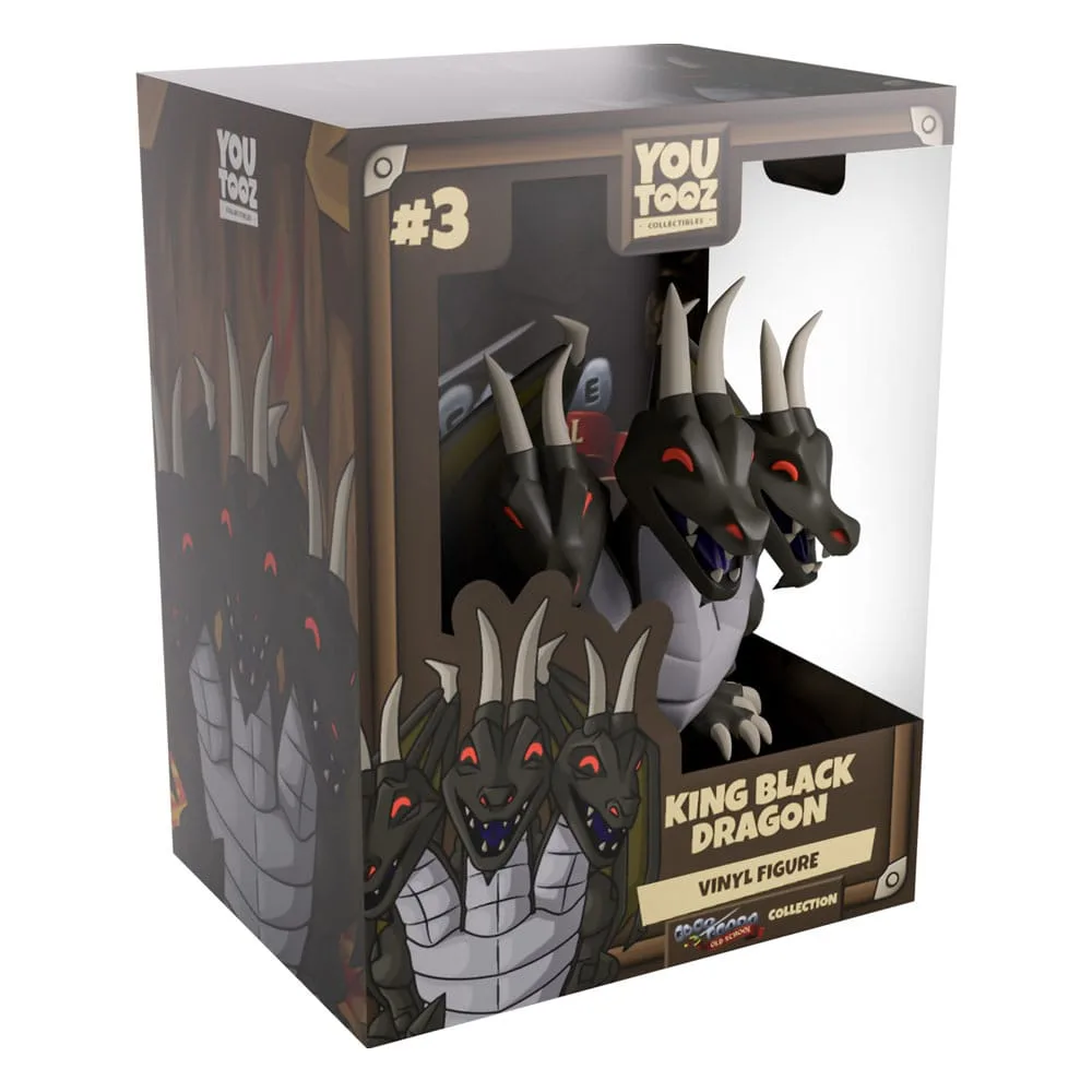Old School RuneScape Vinyl Figure – King Black Dragon 10 cm 5