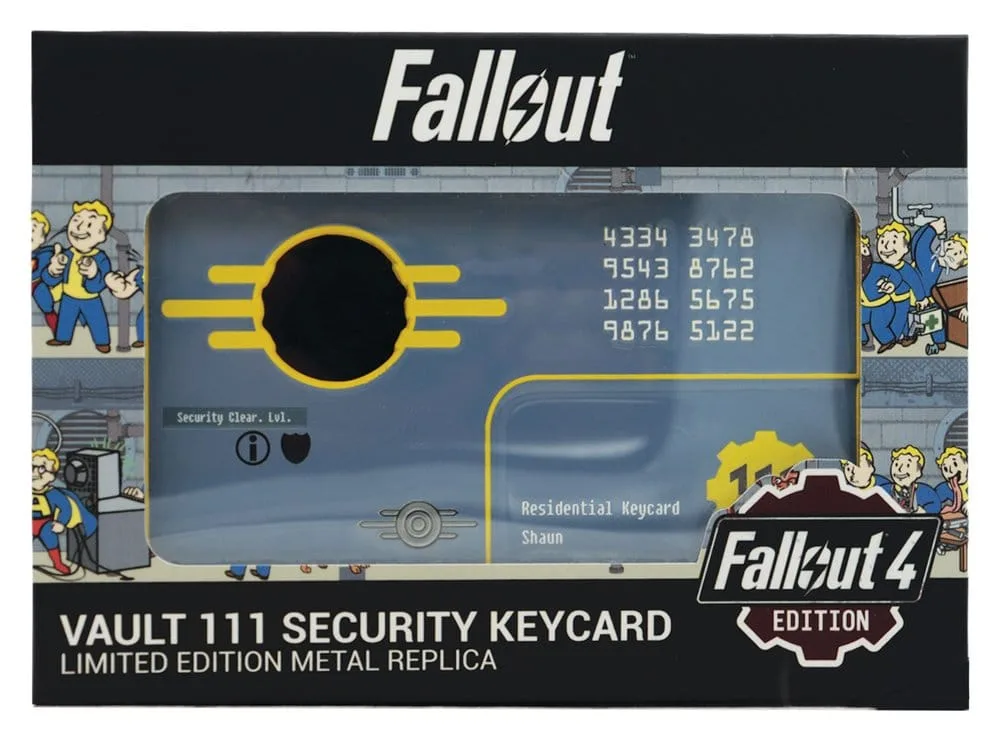 Fallout Keycard Replica – Vault 111 Limited Edition 11 cm 7