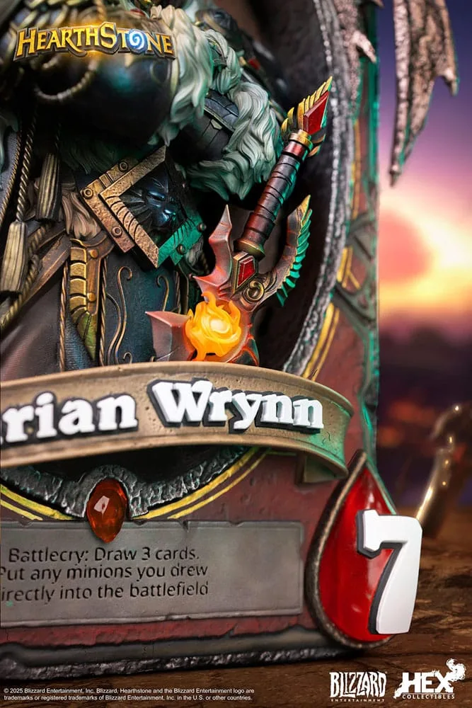 Hearthstone 3D Art Frame Statue – Varian Wrynn 31 cm 5