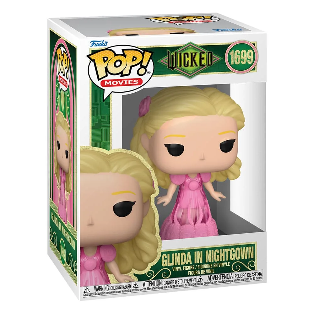 Wicked Vinyl Figure – Glinda Nightgown Funko Pop 9 cm 2