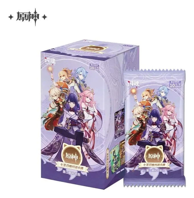 Genshin Impact Trading Card Display – Series 3 Chinese 18 Packs