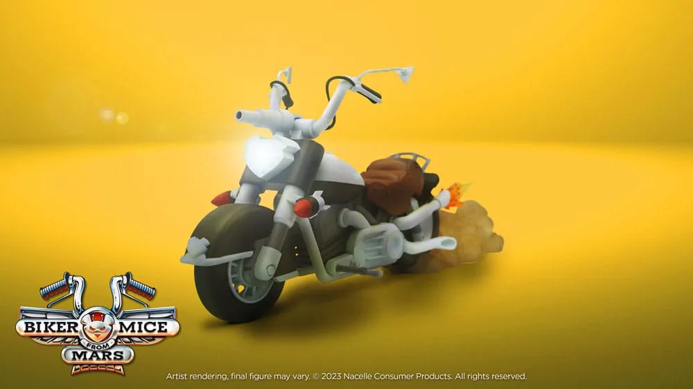 Biker Mice from Mars Vehicle – Throttle's Martian Monster Bike 23 cm