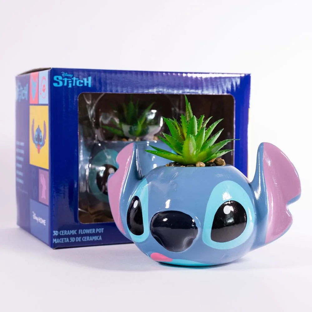 Lilo & Stitch Flower Pot – 3D Character Design 12 cm 12