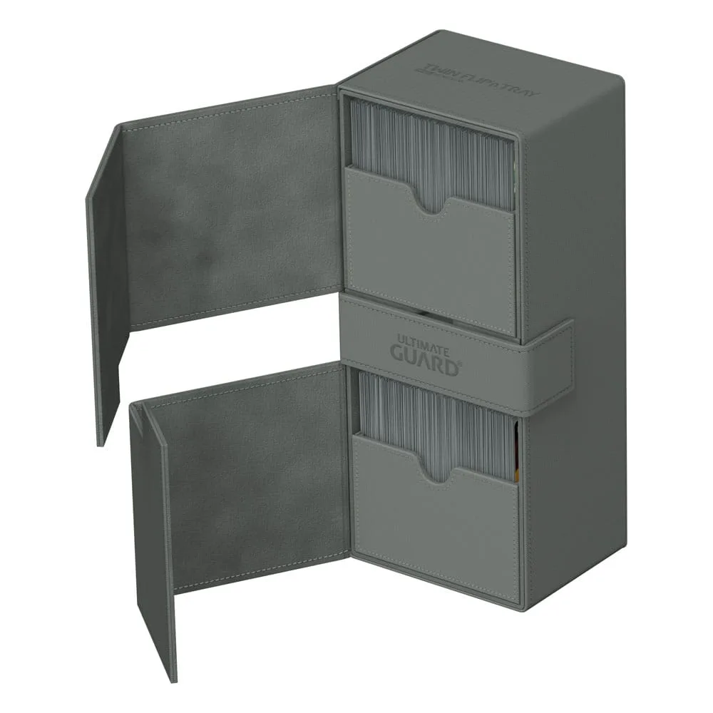 Ultimate Guard Deck Box – Twin Flip’n’Tray 266+ Xenoskin Grey 8