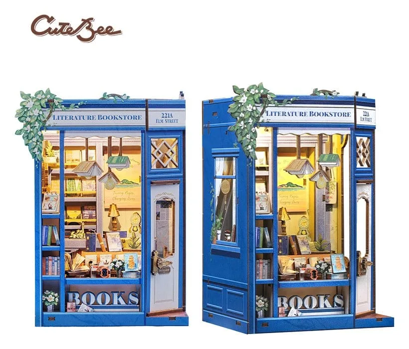Literature Bookstore Book Nook – CuteBee 17 x 12 cm 13