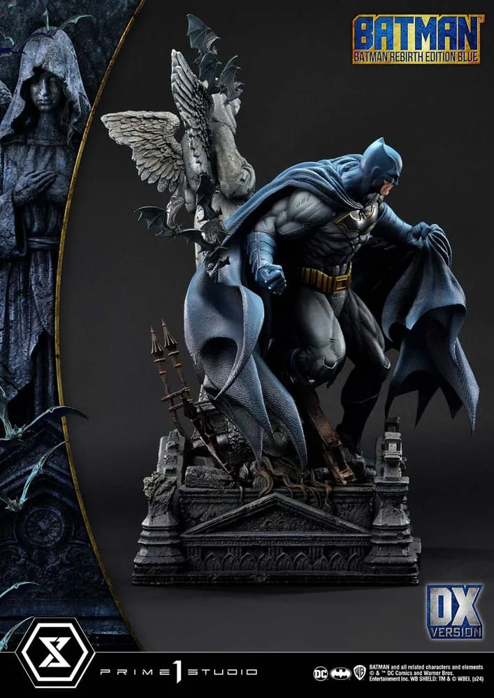 Batman Statue – Rebirth Blue Deluxe 1:4 Scale 71 cm 6