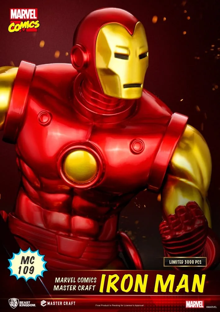 Marvel Comics Statue – Master Craft Iron Man 29 cm 7