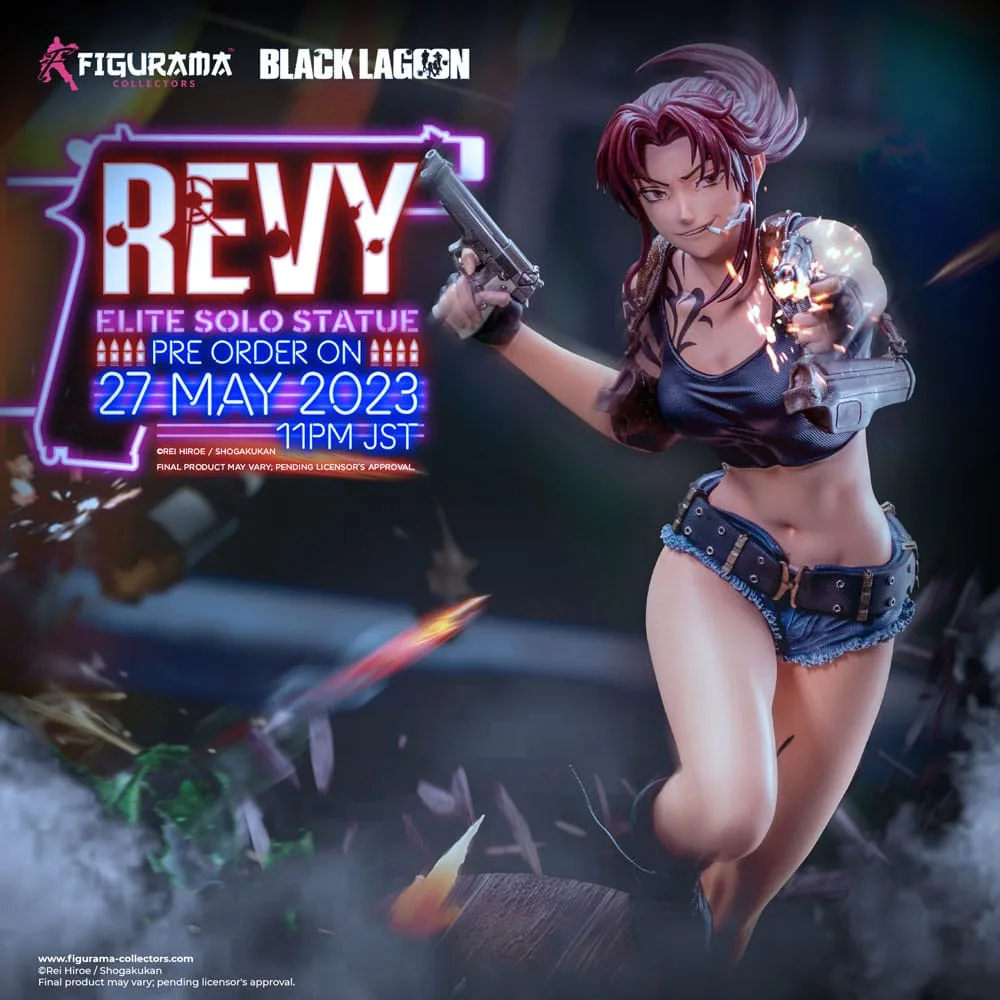 Black Lagoon Statue – Revy Elite Exclusive 53 cm 2