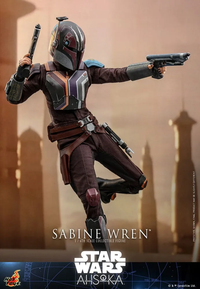 Star Wars Ahsoka Action Figure – Sabine Wren 1/6 Scale 28 cm 12